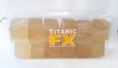 Titanic FX Prosthetic Gelatin - Clear/Un-Coloured (1KG) - The Makeup Armoury